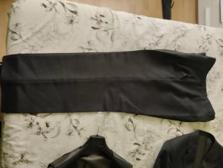 Traje de hombre gris