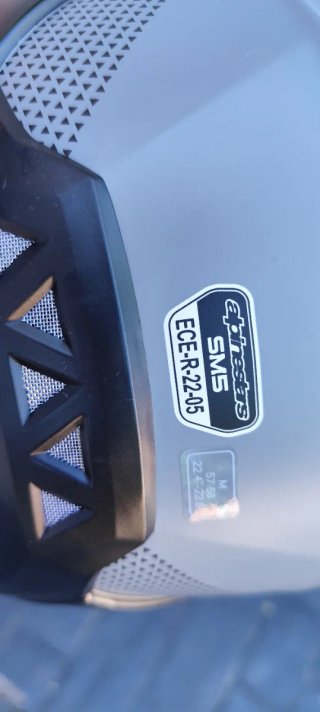 Casco Alpinestars con Gafas