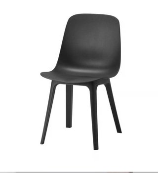 4 Sillas de Cocina/Comedor Negras