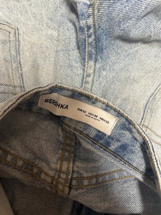 Pantalón Vaquero Bershka Azul