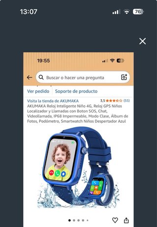 Reloj Inteligente Infantil