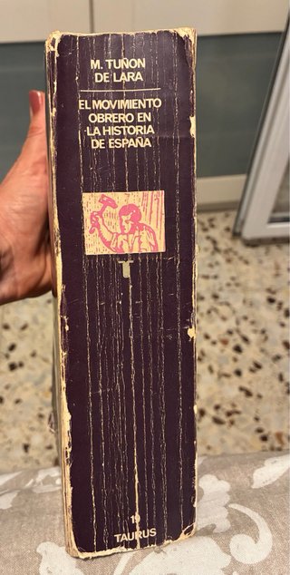 Libro El movimiento obrero en la historia de Españ