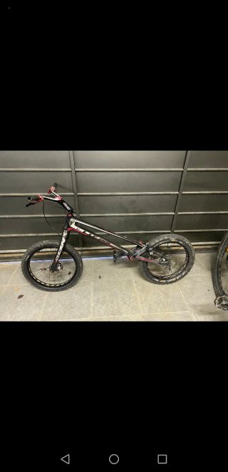 Bicicleta de Trial Clean K1 Carbono