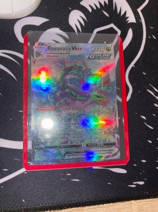 Carta Pokémon Rayquaza VMAX 320 HP