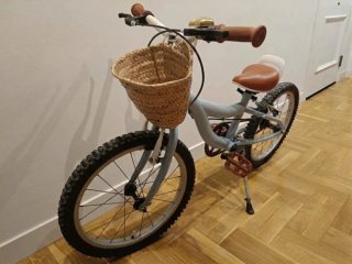 Bicicleta infantil 16 con cesta