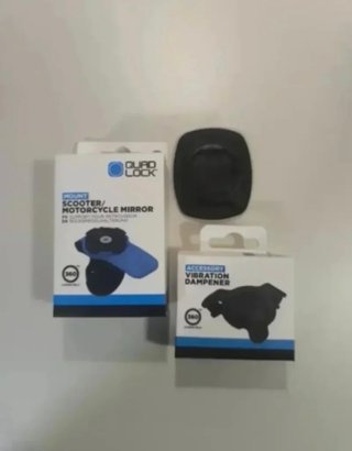 Kit Quad Lock retrovisor / barras GPS