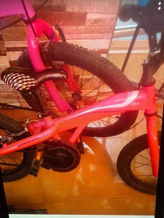 Bicicleta infantil Monty rosa