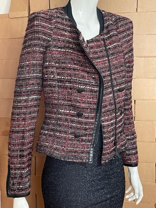 Chaqueta Tweed Zara Talla M