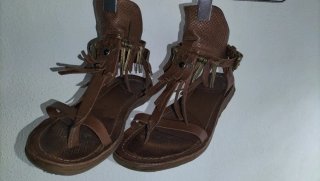 Sandalias de piel A.S.98 Talla 38 AIRSTEP