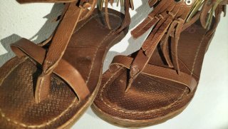 Sandalias de piel A.S.98 Talla 38 AIRSTEP