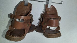 Sandalias de piel A.S.98 Talla 38 AIRSTEP