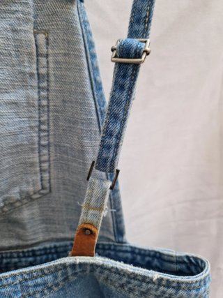 Peto falda vaquero azul