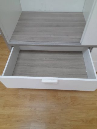 Guardaroba Ikea a 2 Ante Scorrevoli Bianche