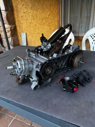 Motor Piaggio/Gilera competición