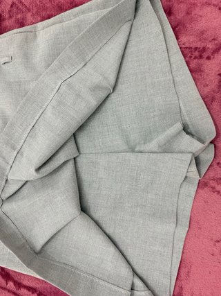 Falda pantalón gris