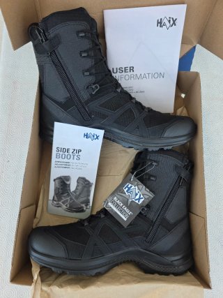 Botas Haix Black Eagle Athletic 2.0T Side Zipper