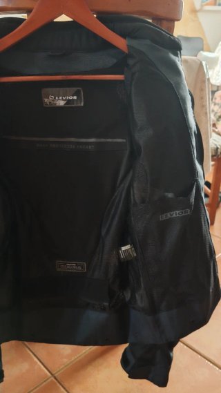 Chaqueta de moto Levior hombre