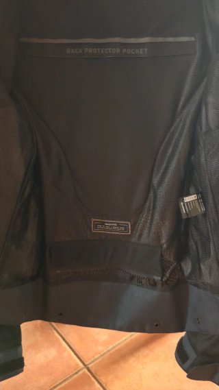 Chaqueta de moto Levior hombre