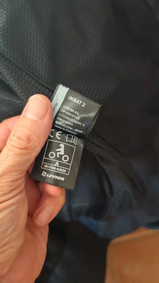 Chaqueta de moto Levior hombre