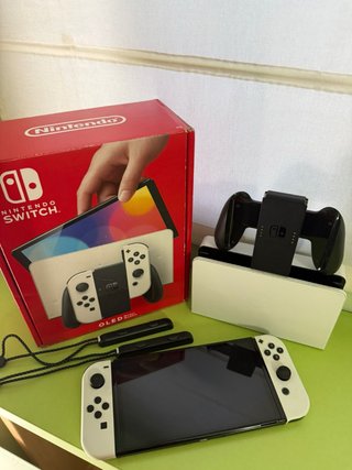 Nintendo Switch OLED Blanca