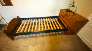 Dormitorio Juvenil de Madera Maciza