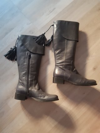 Botas Altas de Piel