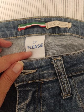 Pantalón tejano mujer azul