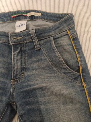 Pantalón tejano mujer azul
