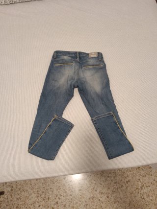 Pantalón tejano mujer azul
