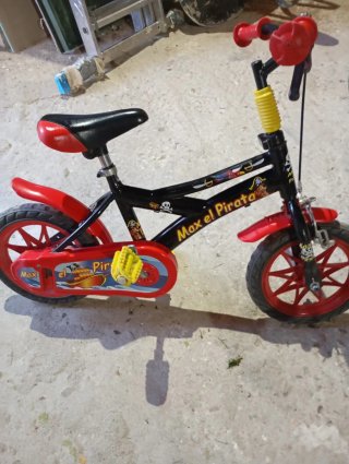 Bicicleta infantil Max el Pirata