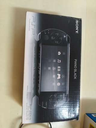 Sony PSP2004 PianoBlack  caja, números de serie