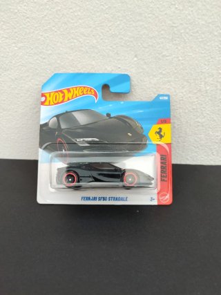 Hot Wheels Ferrari SF90 Stradale Negro
