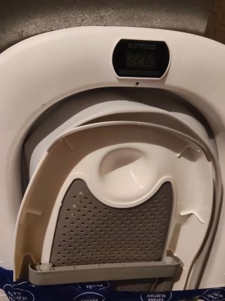 Bañera Plegable para Bebé con Termómetro