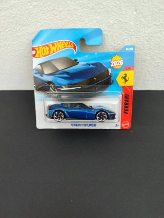 Hot Wheels Ferrari 12Cilindri Azul 2026
