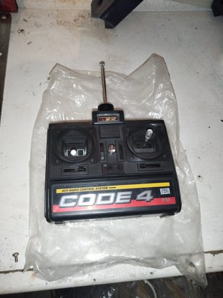 Mando Radio Control 4 Canales Code 4