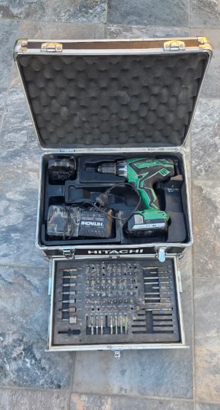 Taladro a batería Hitachi Hikoki DV18DJL