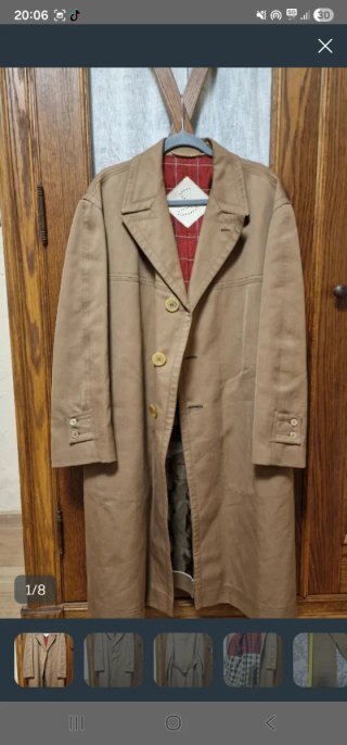 Gabardina Impermeable Beige