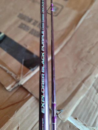 Caña Cinnetic Explorer Black Purple 360MH