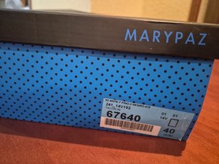 Cuñas Negras Marypaz Talla 40