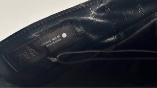 Falda efecto piel Zara L nueva con etiqueta