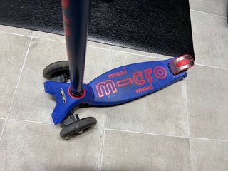 Patinete Micro Maxi Azul 3 Ruedas