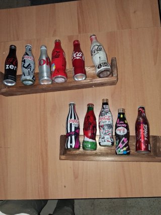 Set 11 Bottiglie Coca-Cola da Collezione