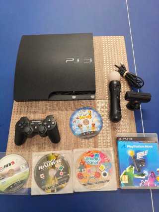 Consola PS3 Slim 250 GB + Accesorios
