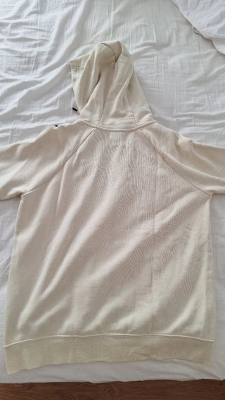 Sudadera Nike Beige Cremallera Capucha