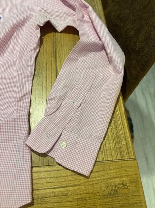 Camisa Polo Ralph Lauren Rosa Cuadros