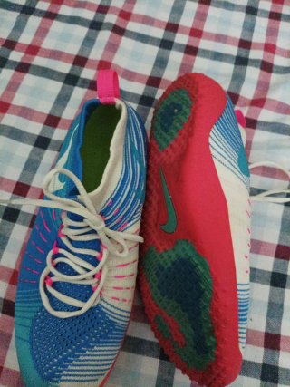Zapatillas Nike Azul y Rosa