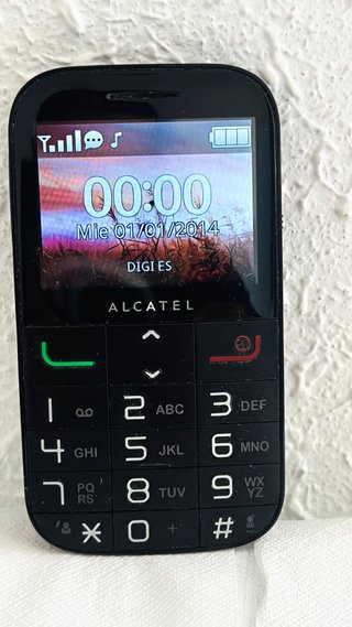 Alcatel One Touch 2000X Negro