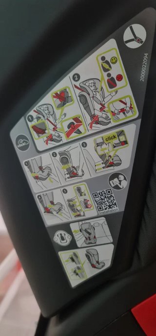 Silla coche Britax Römer gris