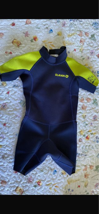 Traje neopreno OLAIAN niño 4 años