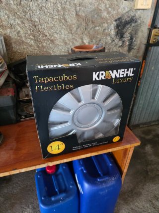 Set 4 Tapacubos Krawehl 14 pulgadas